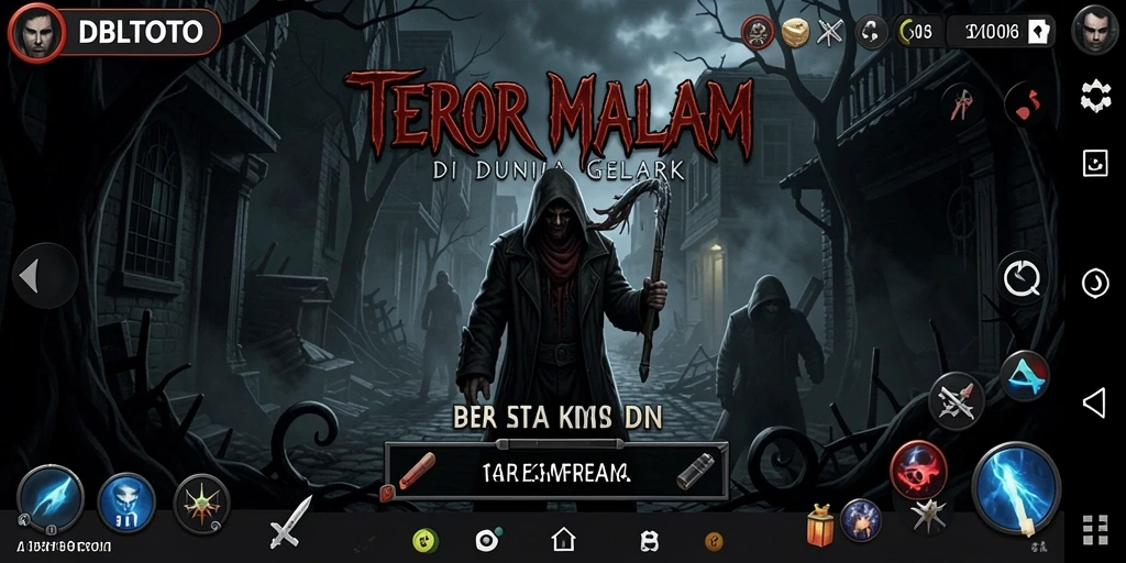 Gameplay menegangkan di DBLTOTO dengan suasana Horror yang mengerikan.