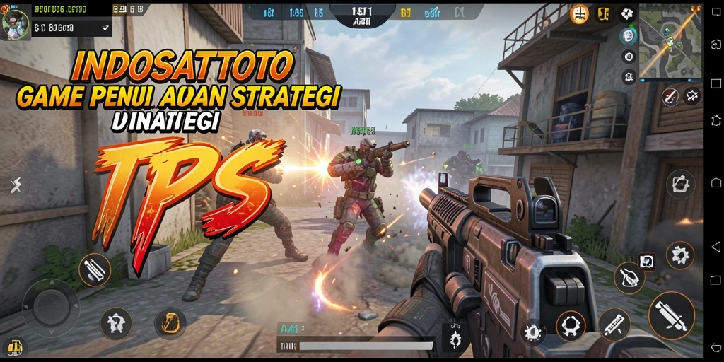 Tampilan gameplay seru dan intens dari INDOSATTOTO.