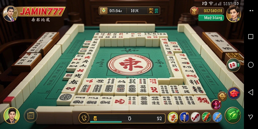 Tangkapan layar gameplay Mahjong yang menarik dan menantang.