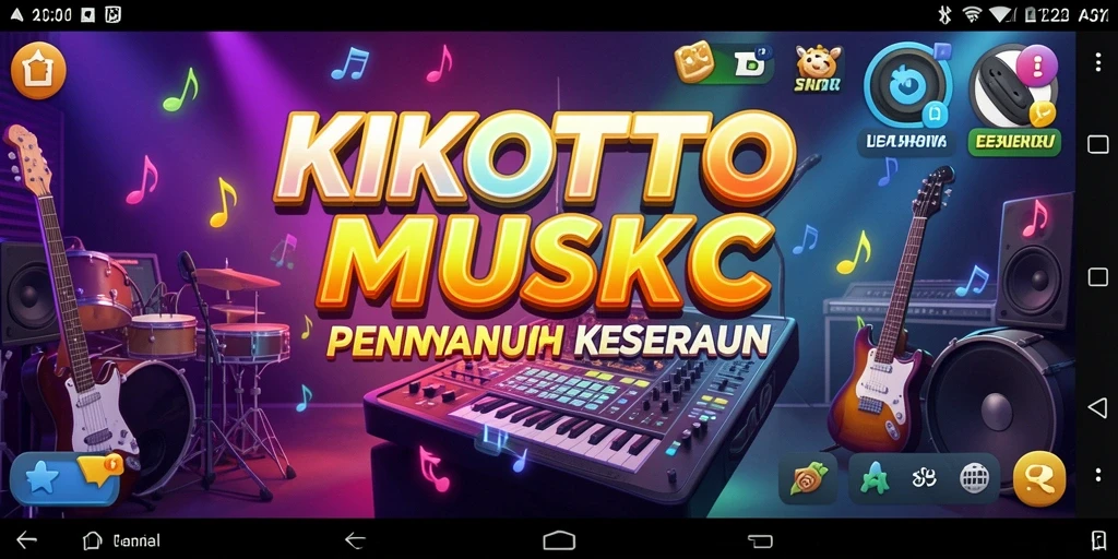 Tampilan gameplay KIKOTOTO yang seru dan interaktif.