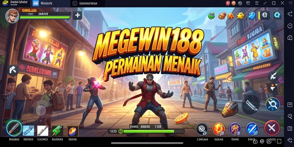Tampilan grafis menarik dalam gameplay MEGEWIN188.