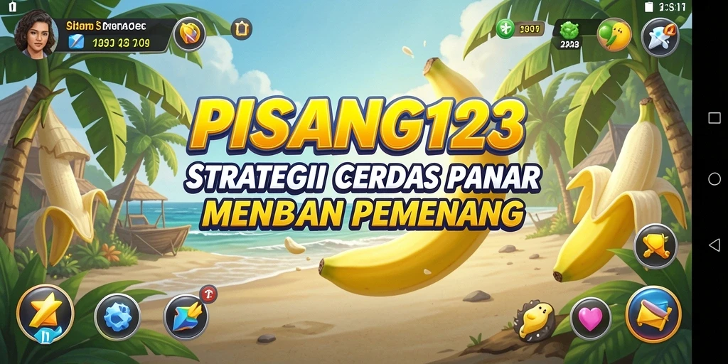 Tampilan gameplay PISANG123 dengan strategi yang mendebarkan.