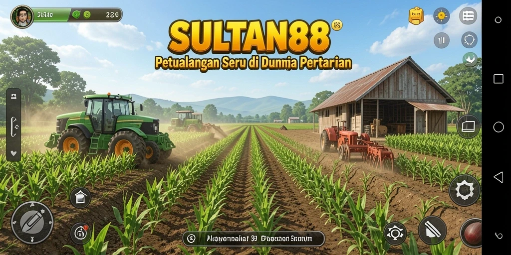 Tangkapan layar SULTAN88 menampilkan gameplay seru bertani.
